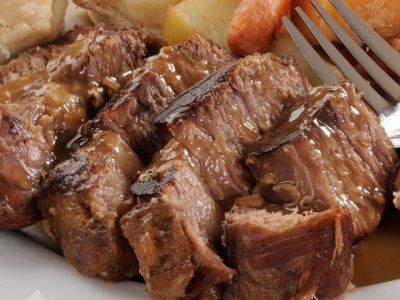 Говяжья грудинка в духовке