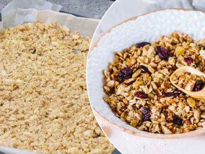 Домашняя гранола с сухофруктами