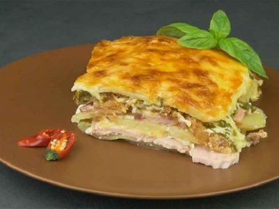 Гратен из картофеля