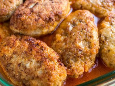 Гречаники в соусе