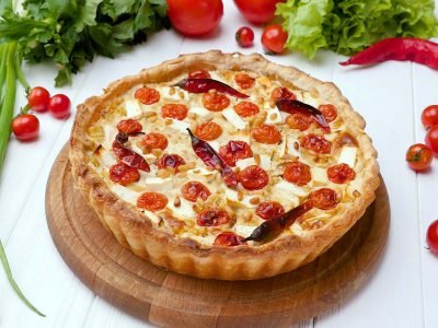 Греческий пирог c фаршем