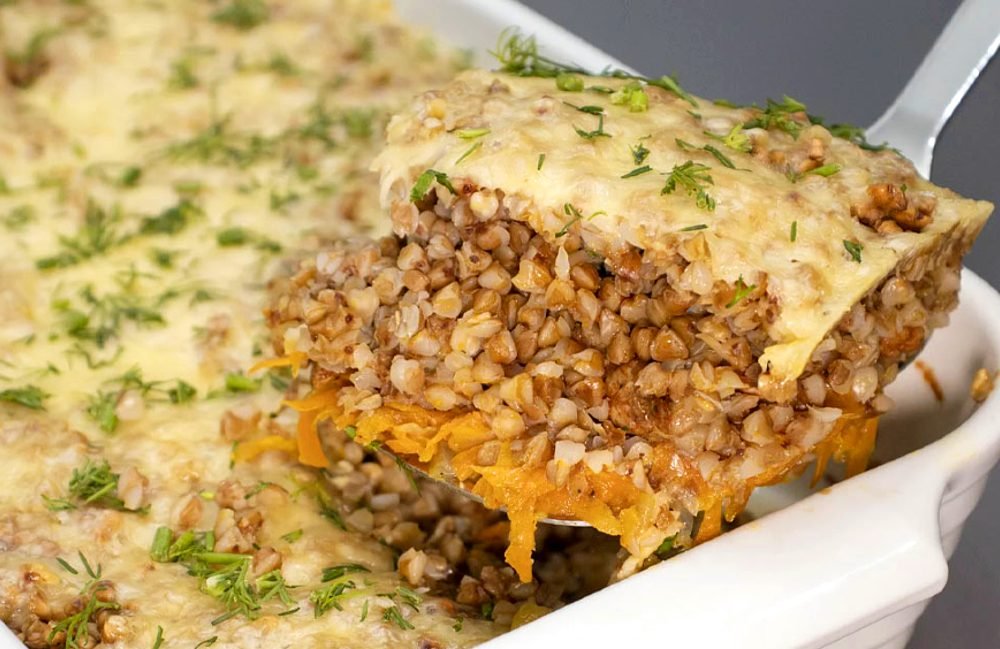 гречка по-купечески в духовке