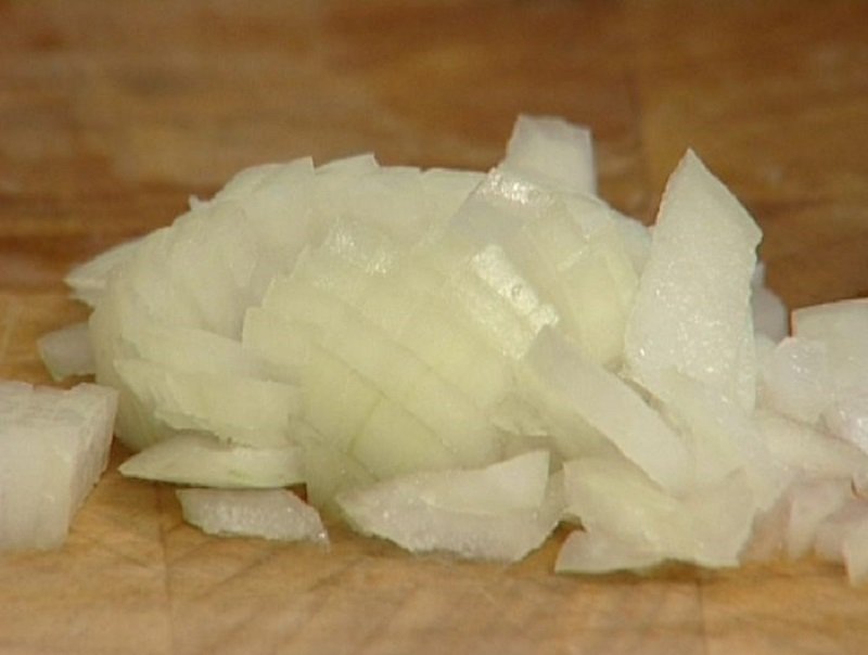 нарезанный лук