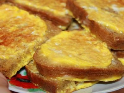 Гренки из батона