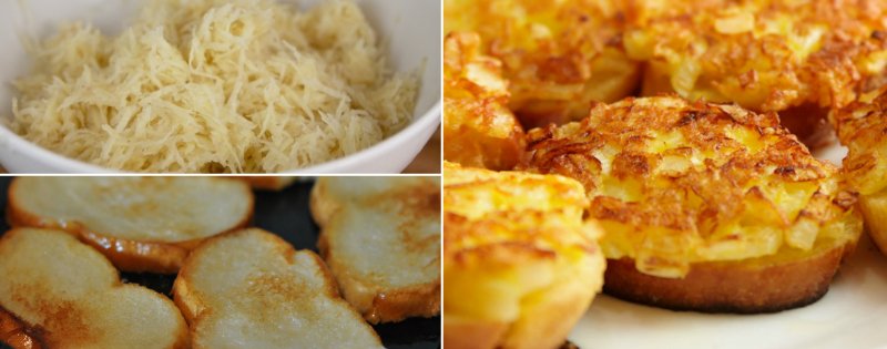 гренки с припеком