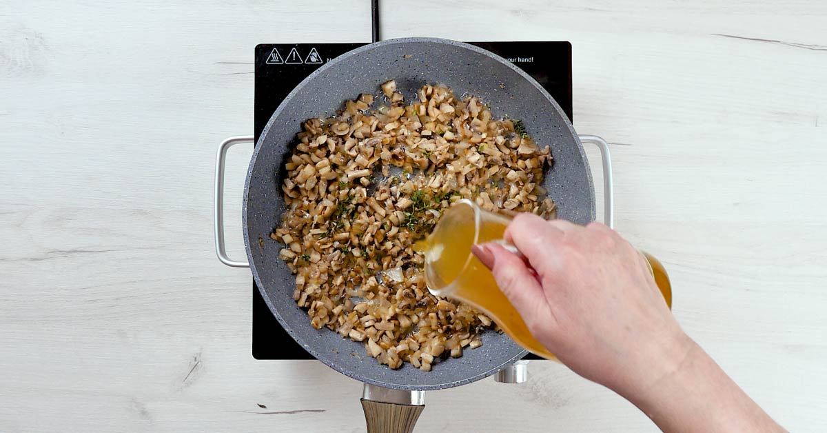 жареные грибы