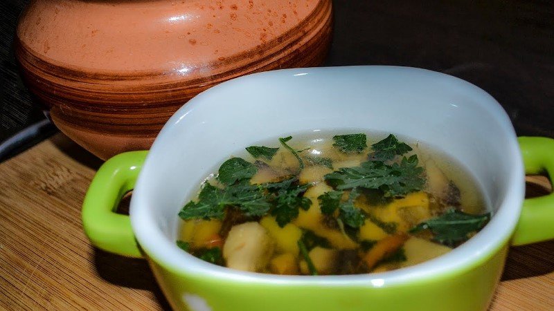 вкусный грибной суп