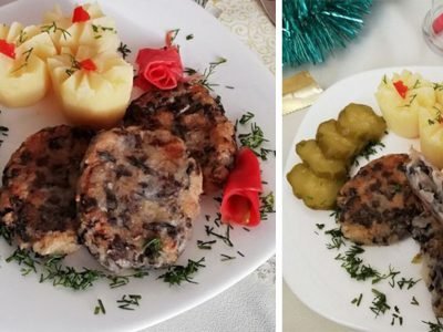 Грибные котлеты с овсянкой