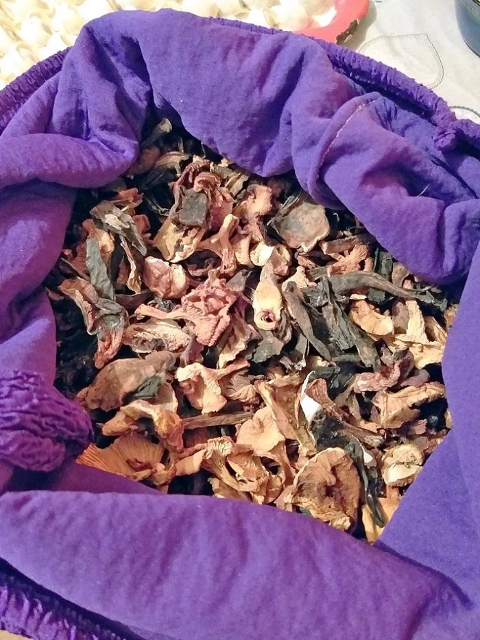 Пельмени с грибами