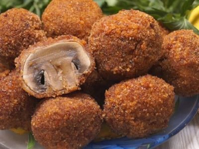 Грибы в кляре