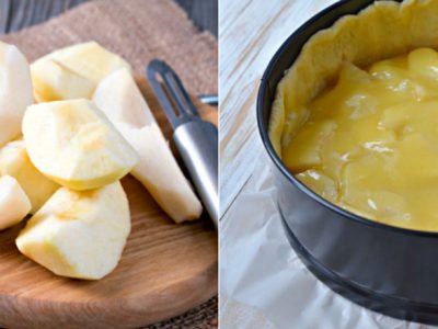 Грушевый пирог с суфле