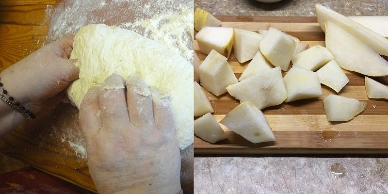 делает тесто фото