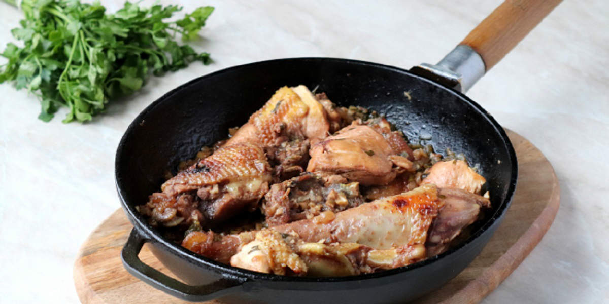 томленая курица