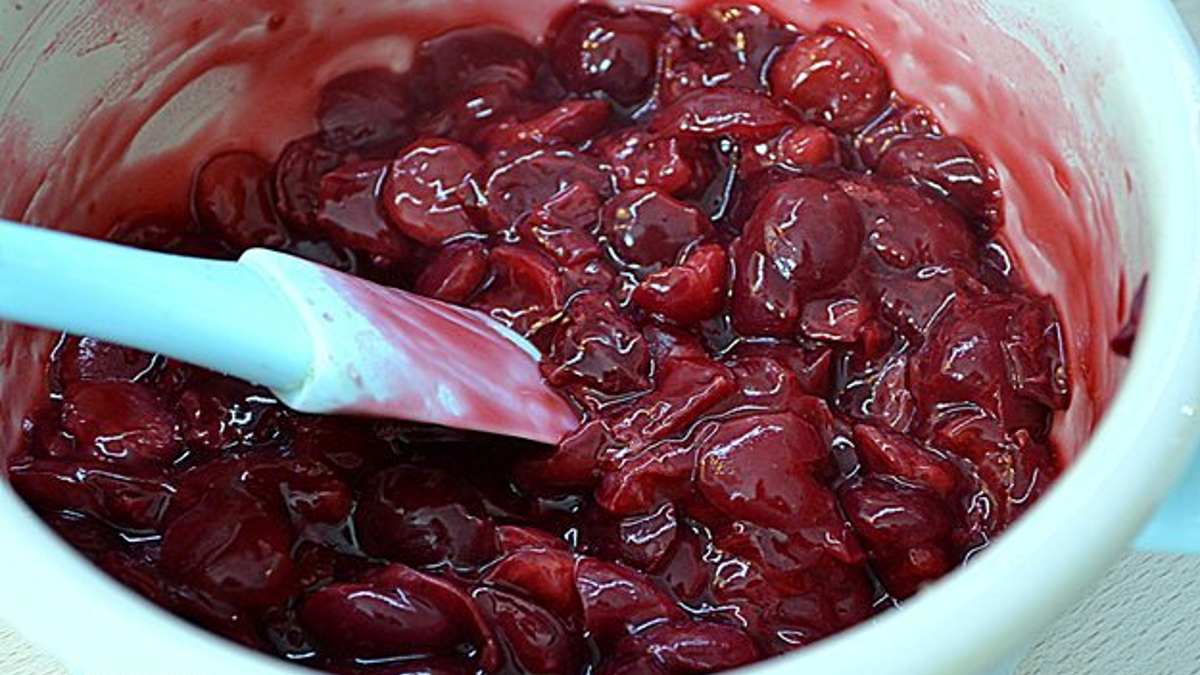 черешня с крахмалом