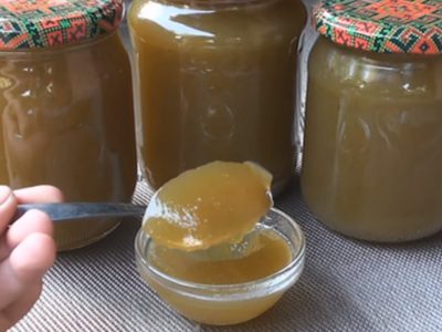 Густое желе из крыжовника