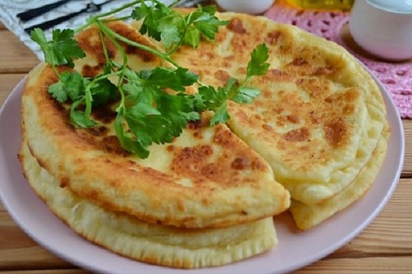 хачапури с творогом