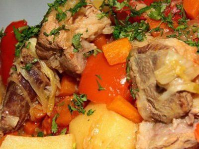 Хашлама на пиве