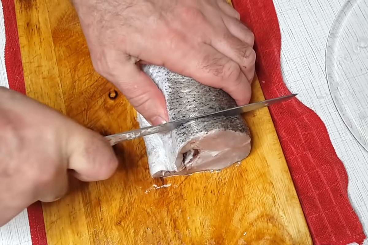 нарезка рыбы