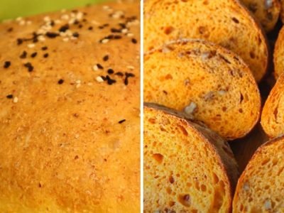 Морковный хлеб без муки: рецепт с овсянкой