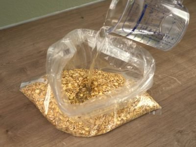 Хлеб из мюсли без дрожжей, молока и яиц