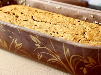 Бездрожжевой хлеб из зеленой гречки