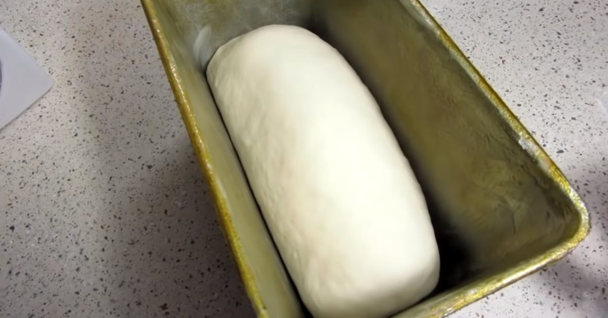 тесто в квадратной форме