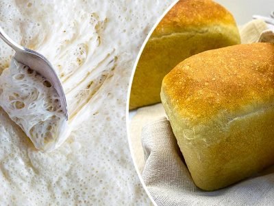 Пышный хлеб на пулише