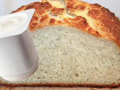 Хлеб на йогурте в духовке