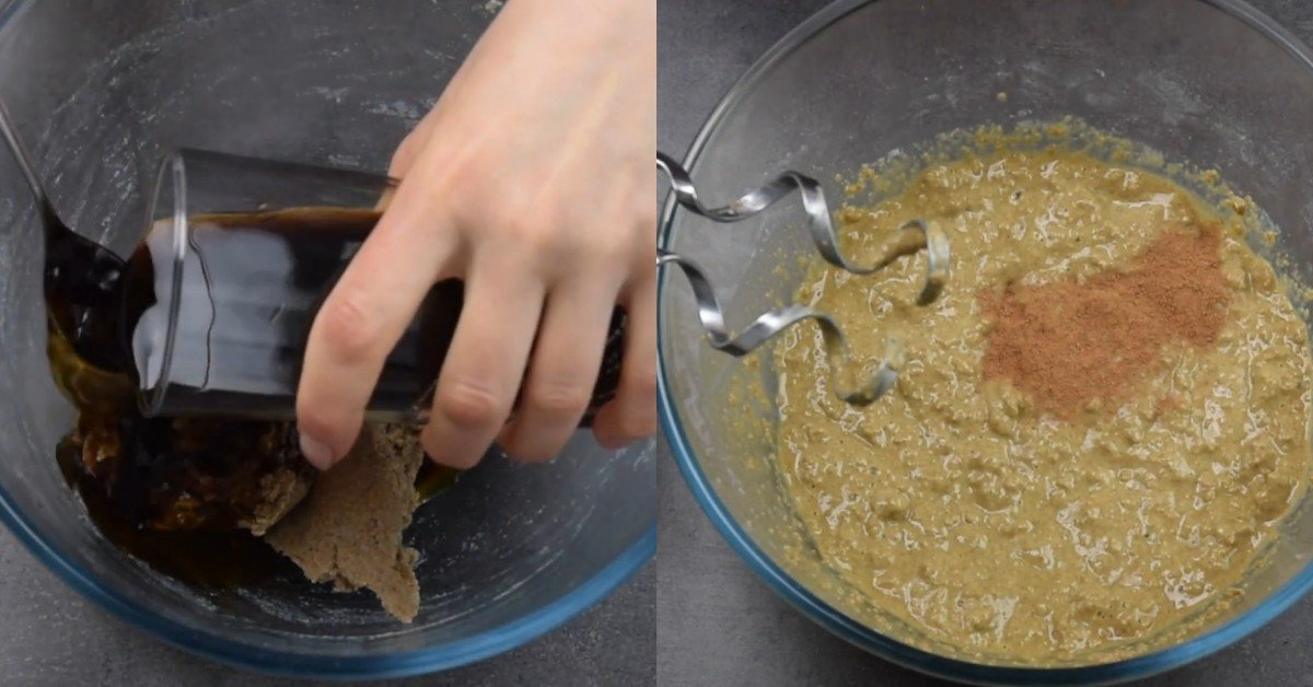 хлеб с черносливом и льном