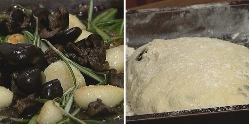 хлеб с начинкой