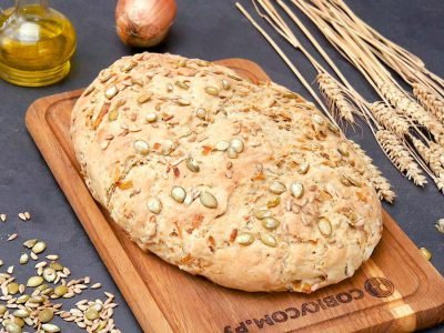 Хлеб с семечками