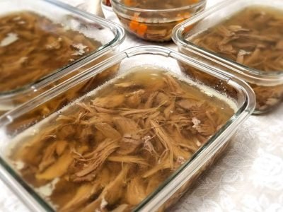 Холодец из шеек индейки: прозрачный как стеклышко