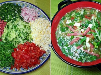 Холодный суп «Нэнкук»