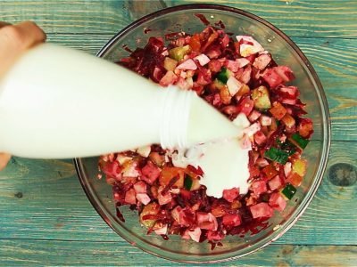 Холодный свекольник