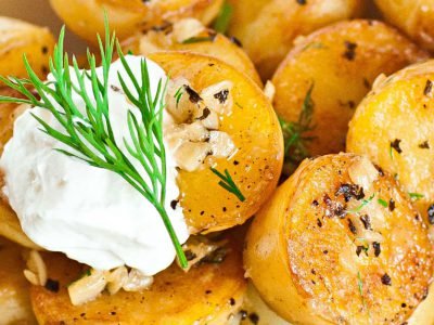 Хрустящая картошка на сковороде