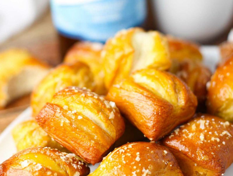 хрустящие закусочные пышки