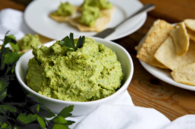хумус из зеленой гречки