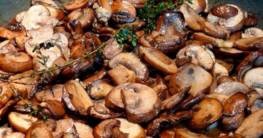 сколько жарить грибы на шампурах