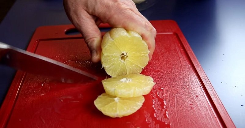 нарезка лимонов