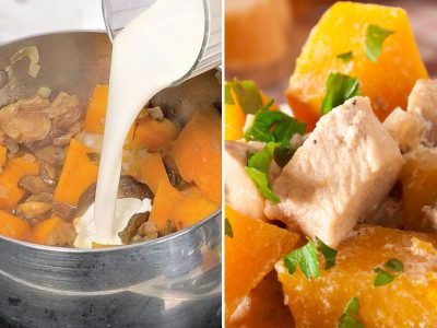 Индейка с тыквой