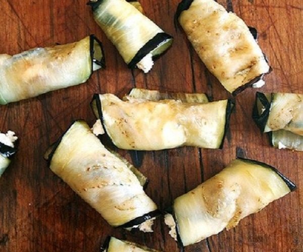 инвольтини из баклажана