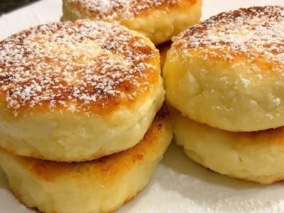 Итальянские сырники на сковороде