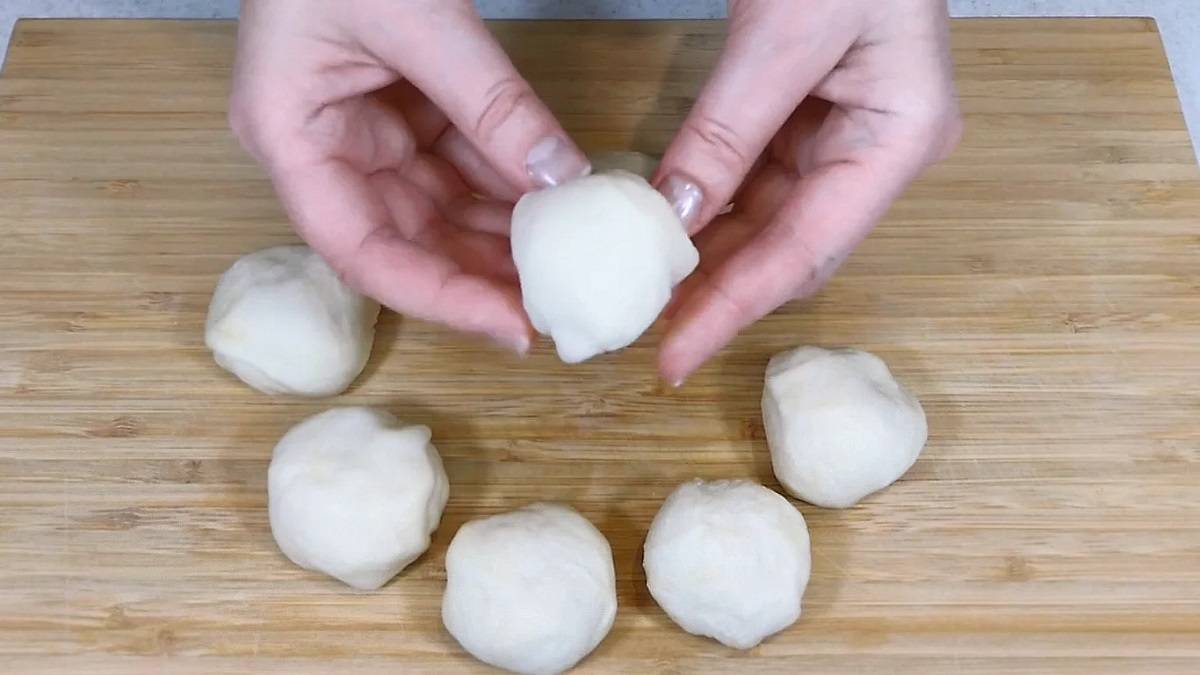 шарики из теста