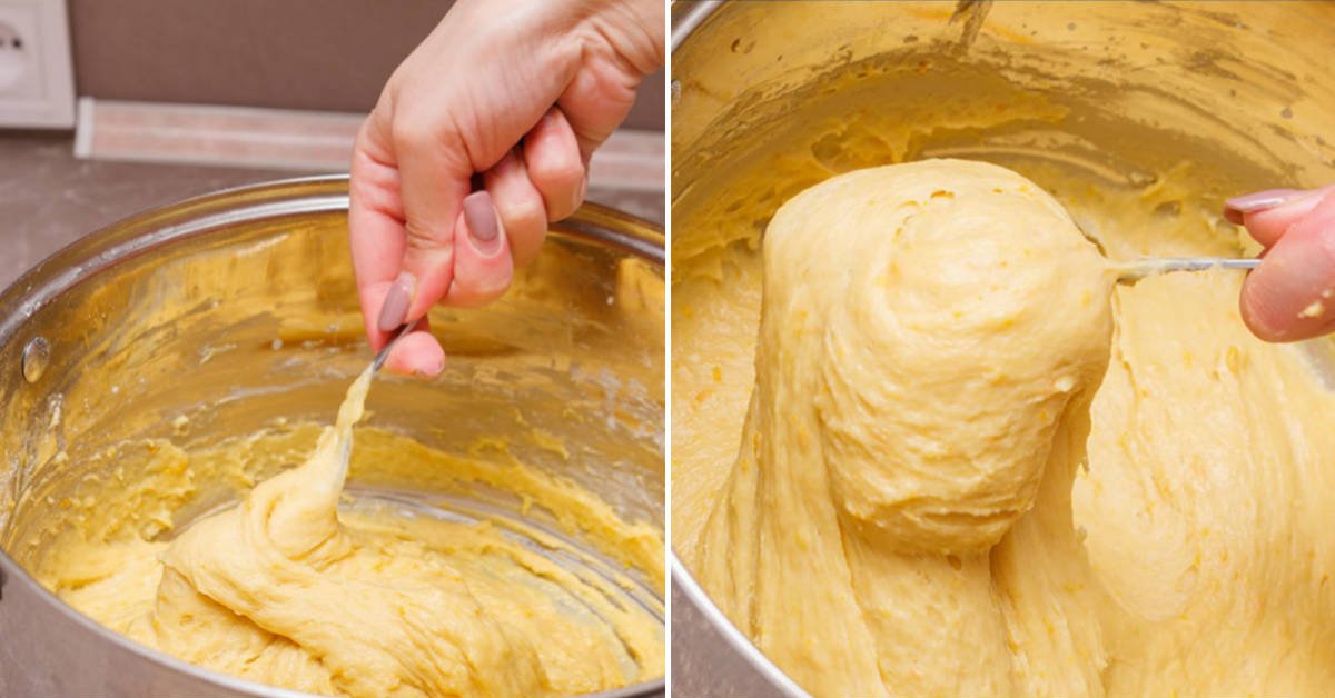 тесто с шоколадом