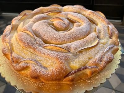 Итальянский пирог с яблоком