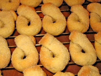 Итальянское сахарное печенье на минеральной воде