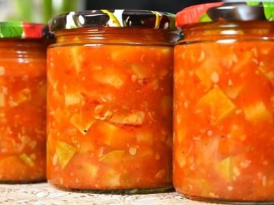 Кабачки по-грузински на зиму