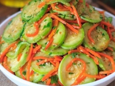 Кабачки по-корейски