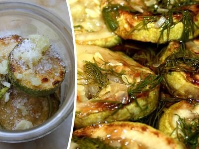 Кабачки с чесноком по-украински