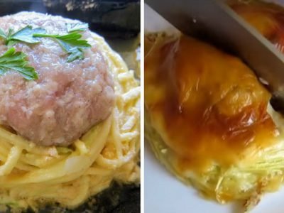 Кабачки с фаршем в духовке